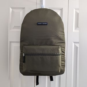 Tommy Hilfiger Men's Alexander Green Laptop Backpack, Perfect for Work, Travel.